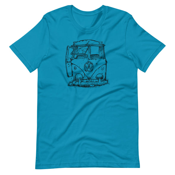 Simple Bus (Black Print) - Unisex T-Shirt