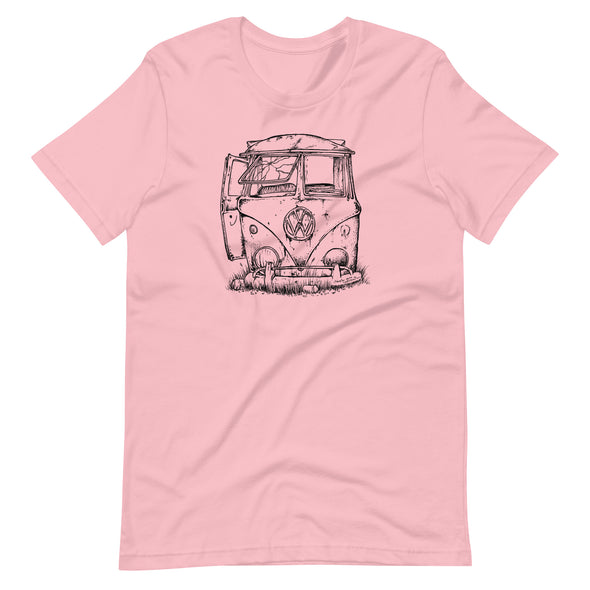 Simple Bus (Black Print) - Unisex T-Shirt