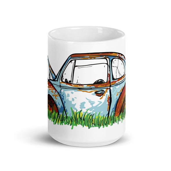 Rusty VW Mug